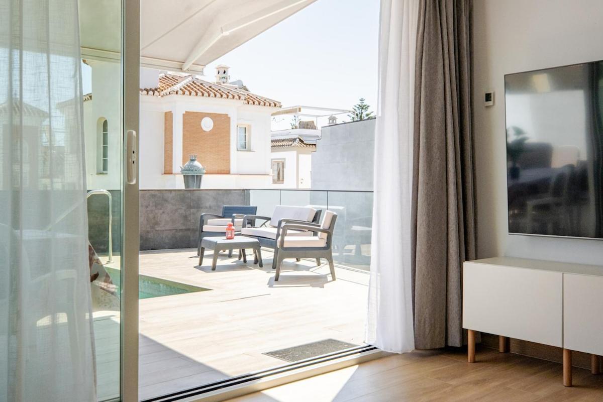 Villa Antonia Mar - Private & Heated Pool - Punta Lara Нерха Екстериор снимка