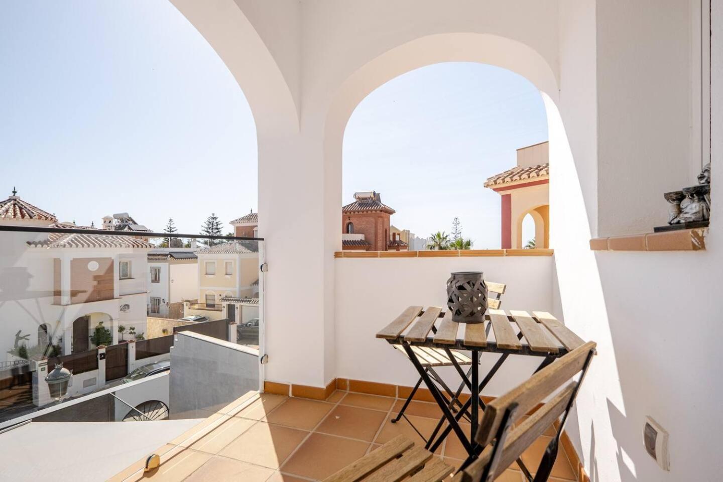 Villa Antonia Mar - Private & Heated Pool - Punta Lara Нерха Екстериор снимка